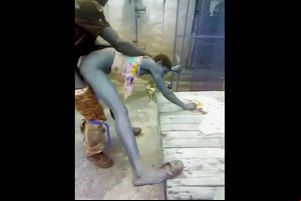 Ebony dude shag  jamaican gal in